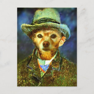 Fox is Van Gogh Briefkaart