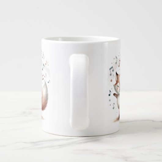 Fox- Jumbo Mok (Achterkant)