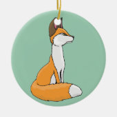 Fox Keramisch Ornament (Voorkant)
