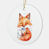 Fox Keramisch Ornament (Links)