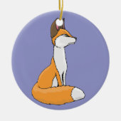 Fox Keramisch Ornament (Voorkant)