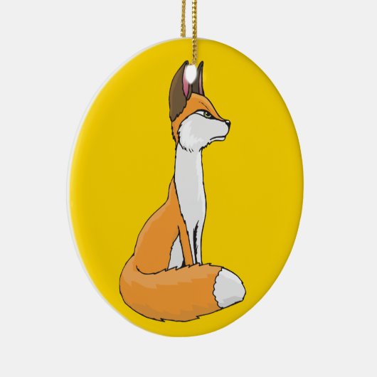 Fox Keramisch Ornament (Rechts)