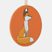Fox Keramisch Ornament (Rechts)
