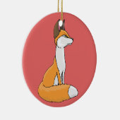 Fox Keramisch Ornament (Rechts)