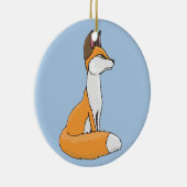 Fox Keramisch Ornament (Rechts)