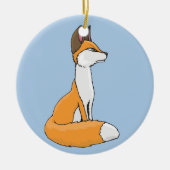 Fox Keramisch Ornament (Voorkant)