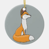 Fox Keramisch Ornament (Voorkant)