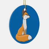 Fox Keramisch Ornament (Rechts)