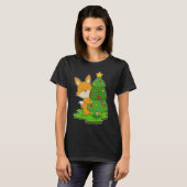 Fox Kerstboom T-shirt (Voorkant volledig)