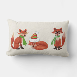 Fox Kerstkussen Kussen