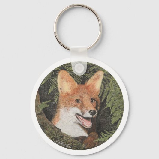 Fox Keyring Sleutelhanger (Voorkant)
