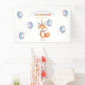 Fox Kids Birthday Party Spandoek (Insitu)