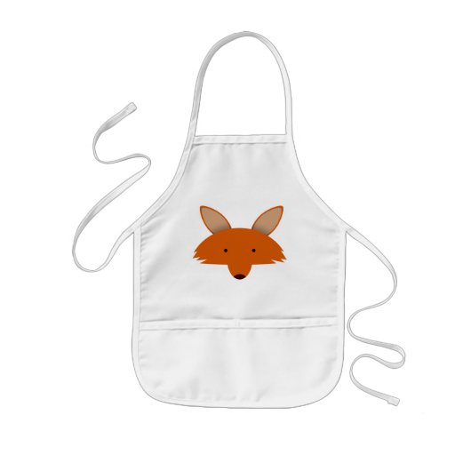 Fox Kinder Schort (Voorkant)