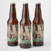 Fox Kit in de Hudson-vallei Bier Etiket (Flessen)