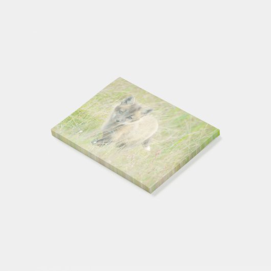 Fox Kit Post-it® notes 4 x 3 (Schuin)