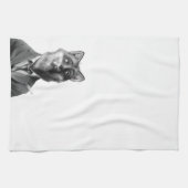 Fox Kitchen Towel (voorzijde) Theedoek (Horizontaal)