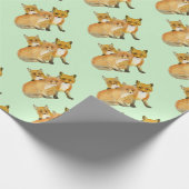 Fox Kits Cadeaupapier (Hoek)