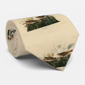 Fox-kleurige mest - Amerikaanse vogels van Audubon Stropdas (Opgerold)