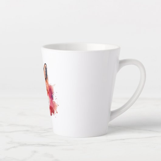 Fox Latte Mug (Droite)