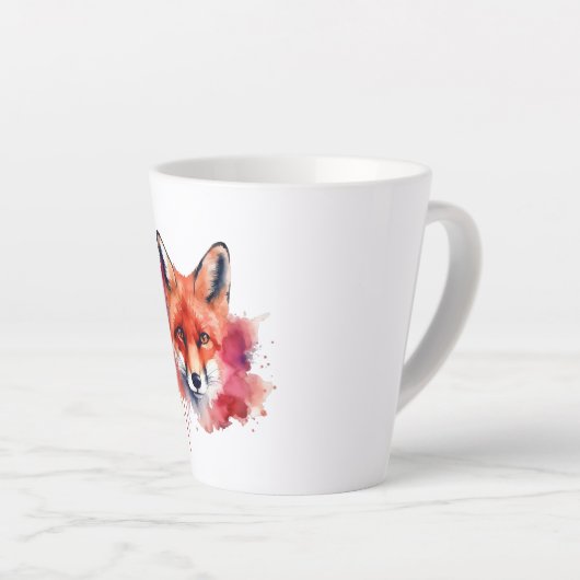 Fox Latte Mug Latte Mok (Rechterhoek)