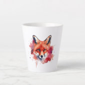 Fox Latte Mug Latte Mok (Voorkant)