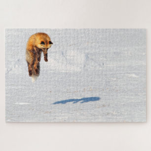 Fox Leap   Yukon, Canada Legpuzzel