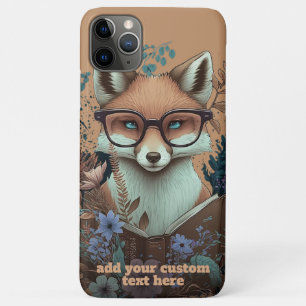 Fox Lees boek Wildflower Cottagecore Floral Custom iPhone 11 Pro Max Hoesje