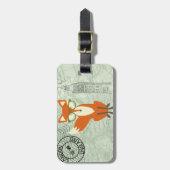 Fox London bagtag Bagagelabel (Voorkant verticaal)