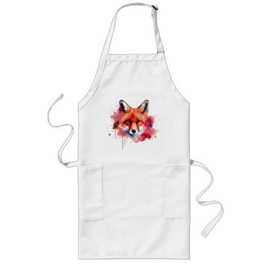 Fox Long Apron Lang Schort (Voorkant)