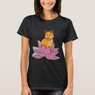 Fox Lotus bloem T-shirt