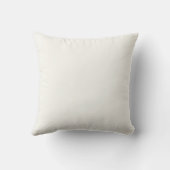Fox Love Design met Initialen Kussen (Achterkant)