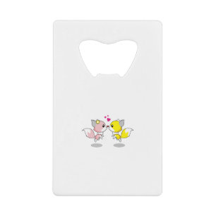 Fox Love Kiss Animal mignon Drôle Drôle