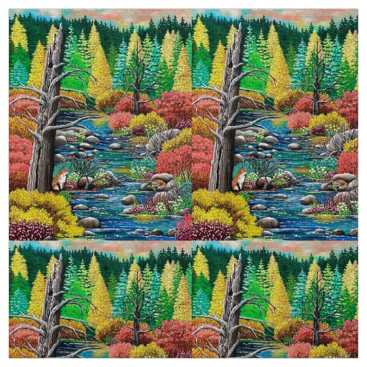 Fox Love Stof (Swatch)