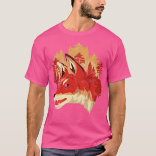 Fox Lover Wildlife Animal Natuur Forest Fox T-shirt
