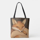 Fox Lovers Draagtas (Achterkant)