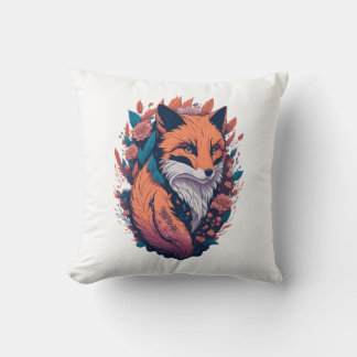 Fox Lovers Gift - Fox Kunstwerk Kussen