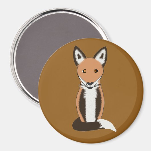 Fox Magnet (Recto/Verso)