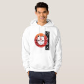 fox mask design hoodie (Voorkant volledig)