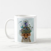 Fox met Butterfly Bell Jar Koffiemok (Links)
