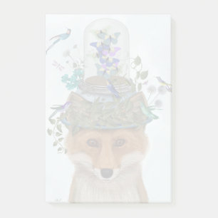 Fox met Butterfly Bell Jar Post-it® Notes