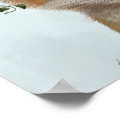 Fox met Butterfly Bell Jar Poster (Hoek)