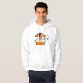 Fox met doos hoodie (Voorkant volledig)
