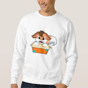 Fox met doos trui