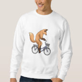 Fox met fiets trui (Voorkant)