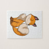 Fox met hart legpuzzel (Horizontaal)