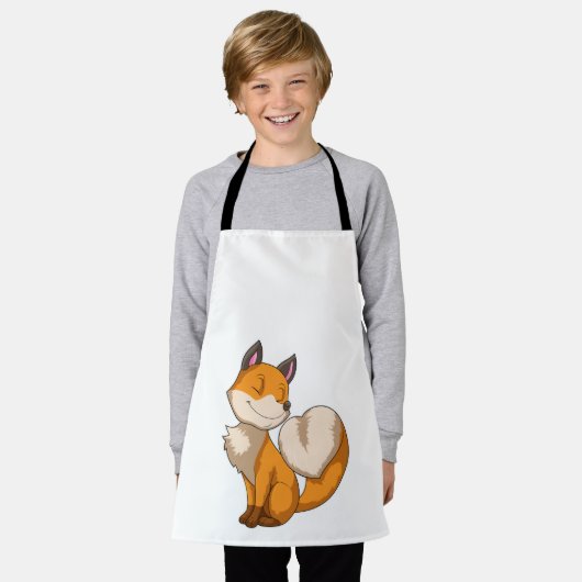 Fox met hart schort (Gedragen)