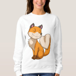 Fox met hart trui