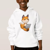 Fox met laptop (Voorkant)