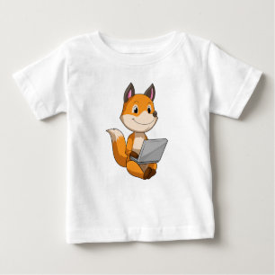 Fox met laptop