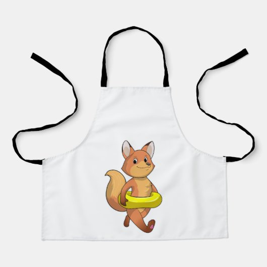 Fox met Lifebuoy Schort (Voorkant)